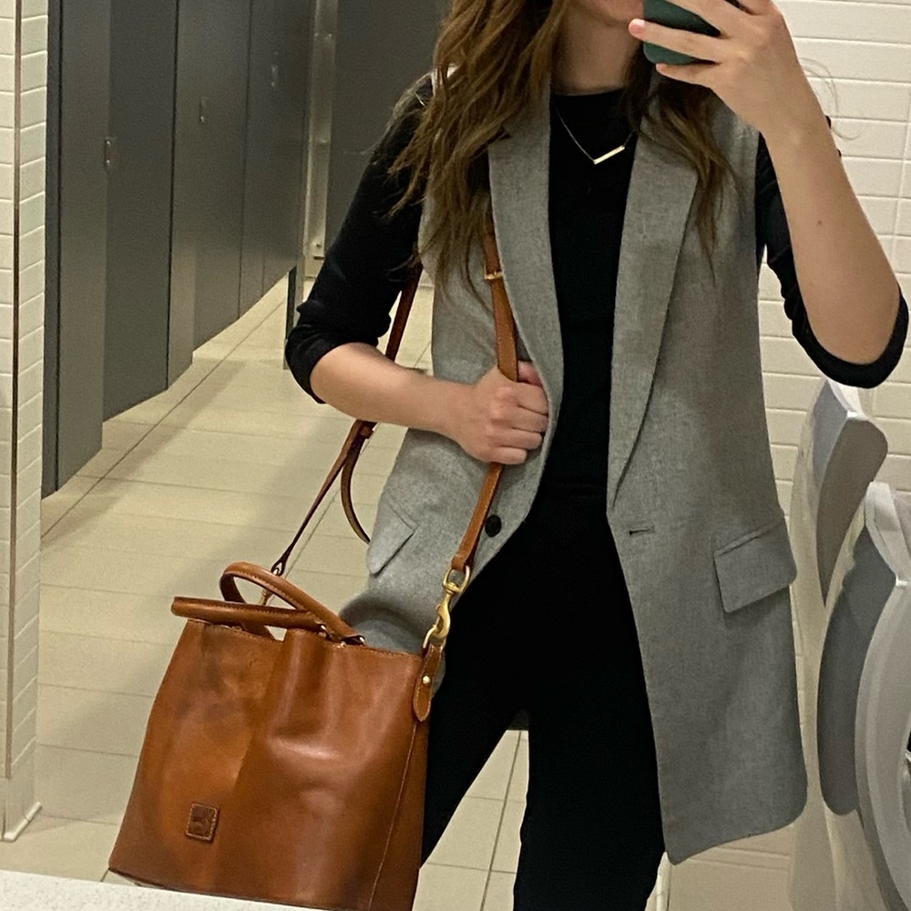 Club Monaco Sleeveless Tailored Wool Vest